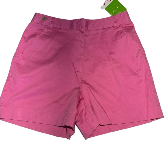 Lilly Pulitzer White Label NWT Par shorts in hibiscus pink. Size 4. Beautiful - Picture 8 of 11